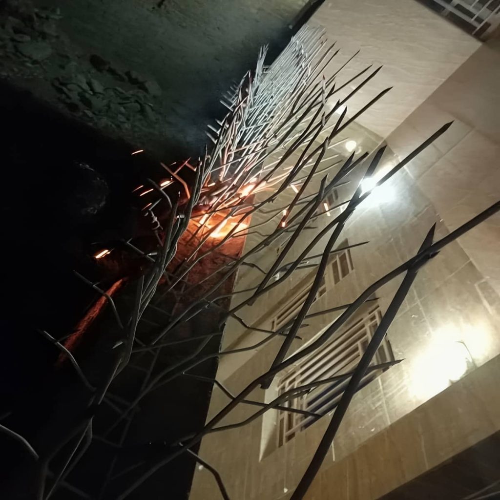 خرید حفاظ شاخ گوزنی آهنی تراکم میانی در نوشهر