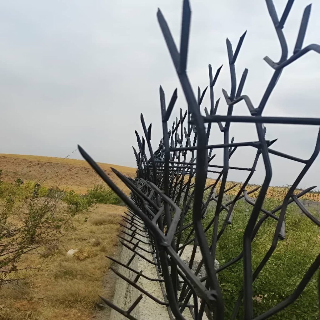 کارخانه حفاظ شاخ گوزنی آهنی دیوار ویلایی در نوشهر