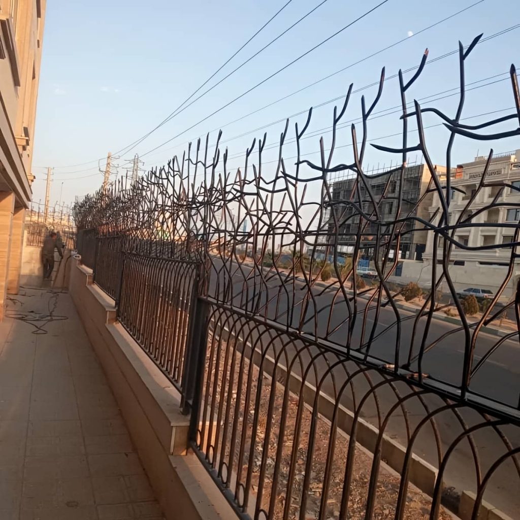 نصب حفاظ شاخ گوزنی رنگ کوره&zwnj;ای در استان خوزستان