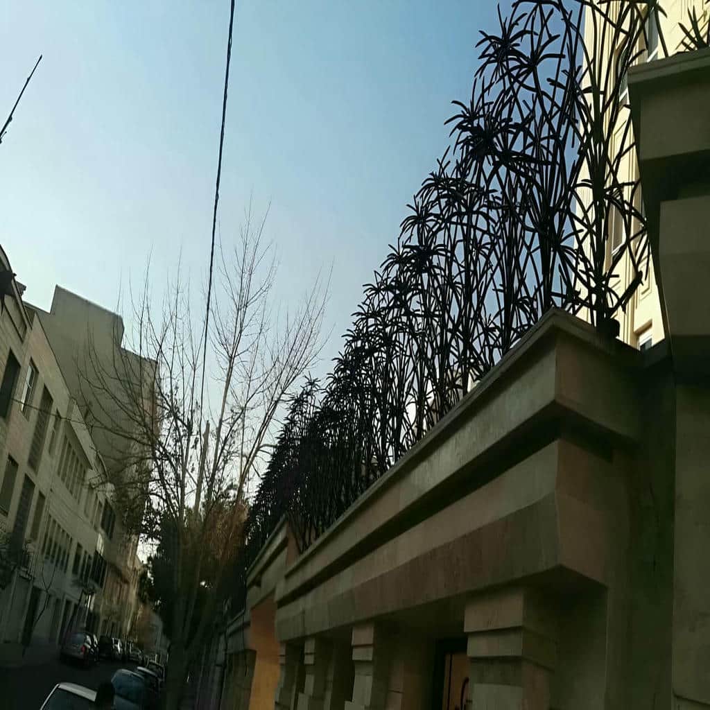 نصب حفاظ شاخ گوزنی آهنی پوشش ضدزنگ در اهواز