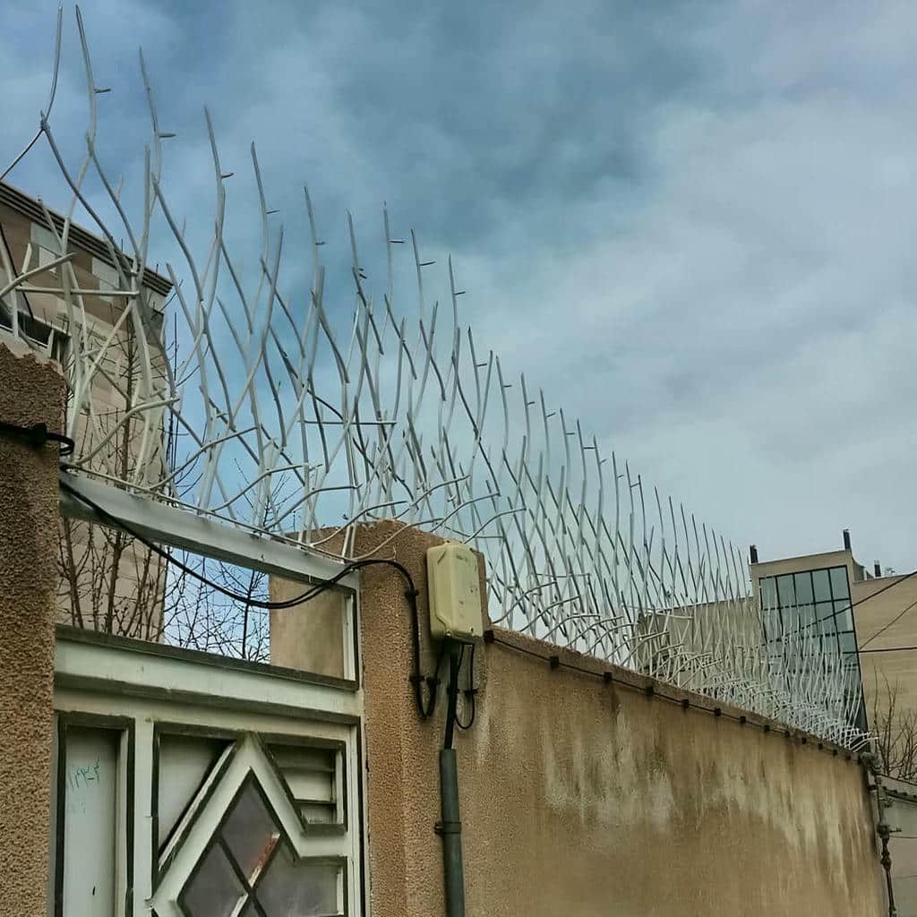 خرید حفاظ شاخ گوزنی آهنی دیوار ساختمان در گرگان