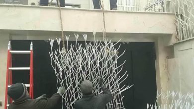 حفاظ شاخ گوزنی آهنی در نوشهر
