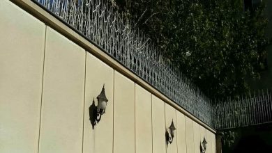 حفاظ شاخ گوزنی آهنی در سنندج
