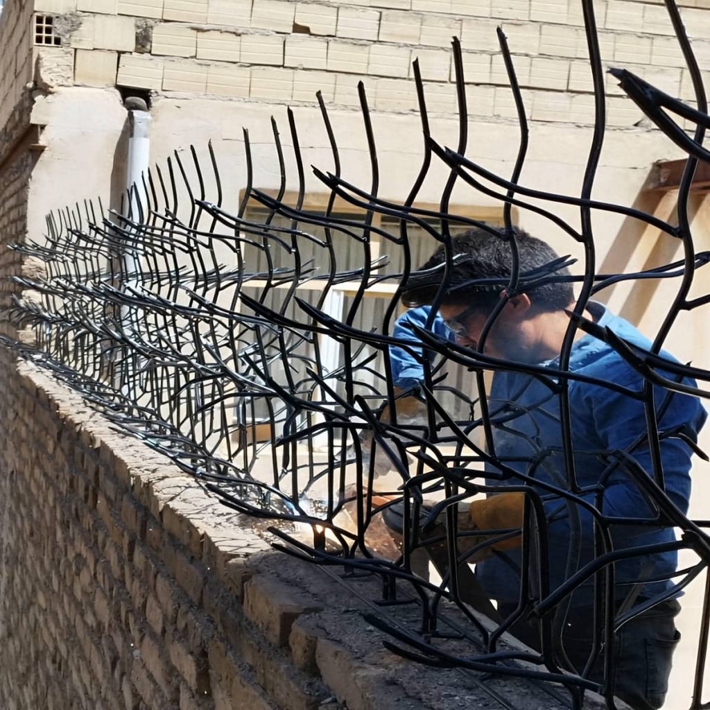کارخانه حفاظ شاخ گوزنی آهنی ضدسرقت در سنندج