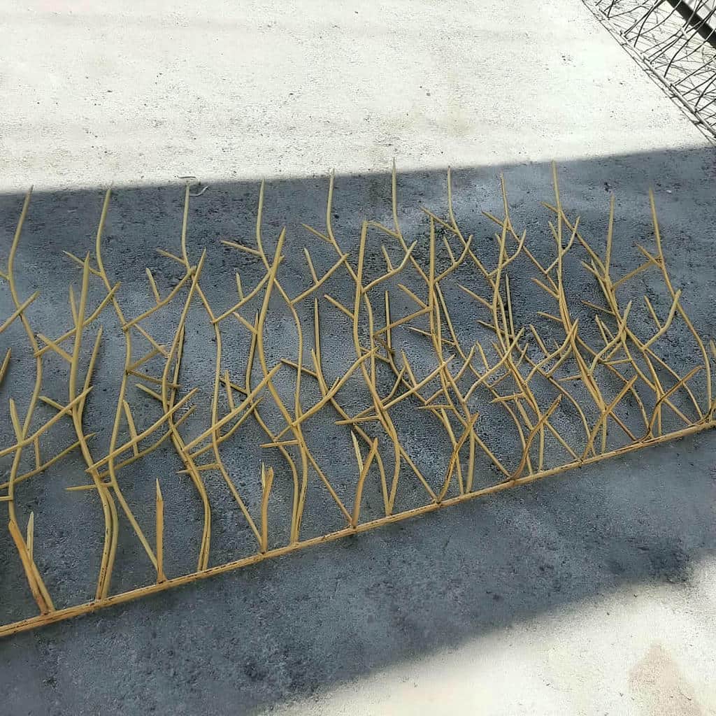 نصب حفاظ شاخ گوزنی آهنی رنگ صنعتی در نیشابور