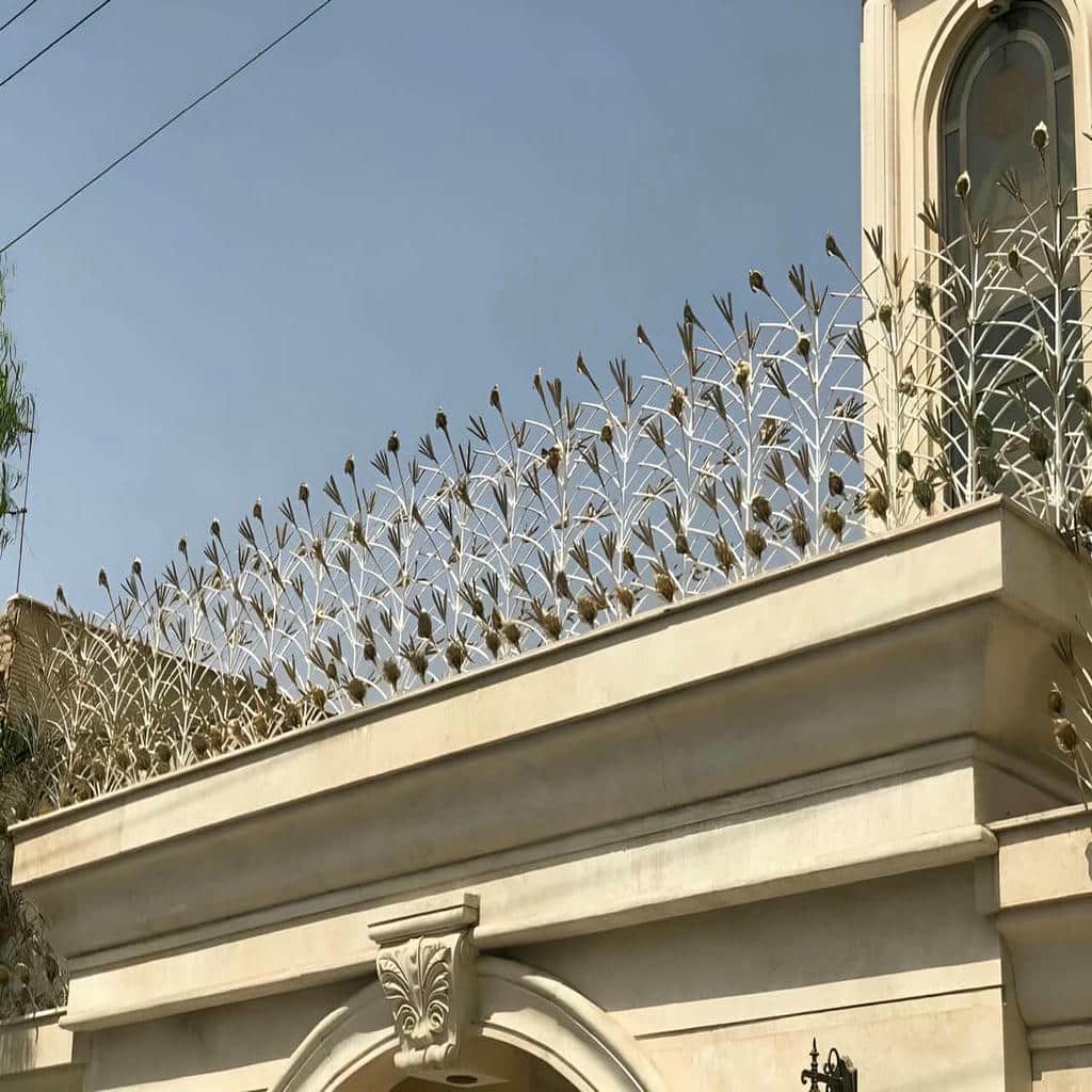 کارخانه حفاظ شاخ گوزنی آهنی دیوار ویلایی در قشم