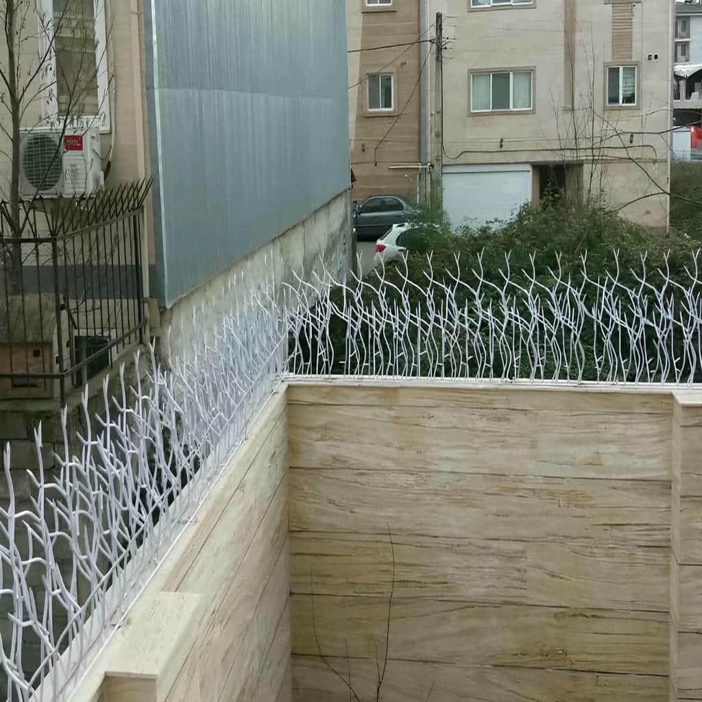 کارخانه حفاظ شاخ گوزنی آهنی روی دیوار در قائمشهر