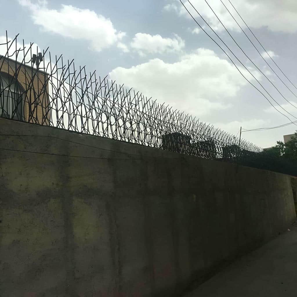 کارخانه حفاظ شاخ گوزنی آهنی دیوار ویلایی در تبریز