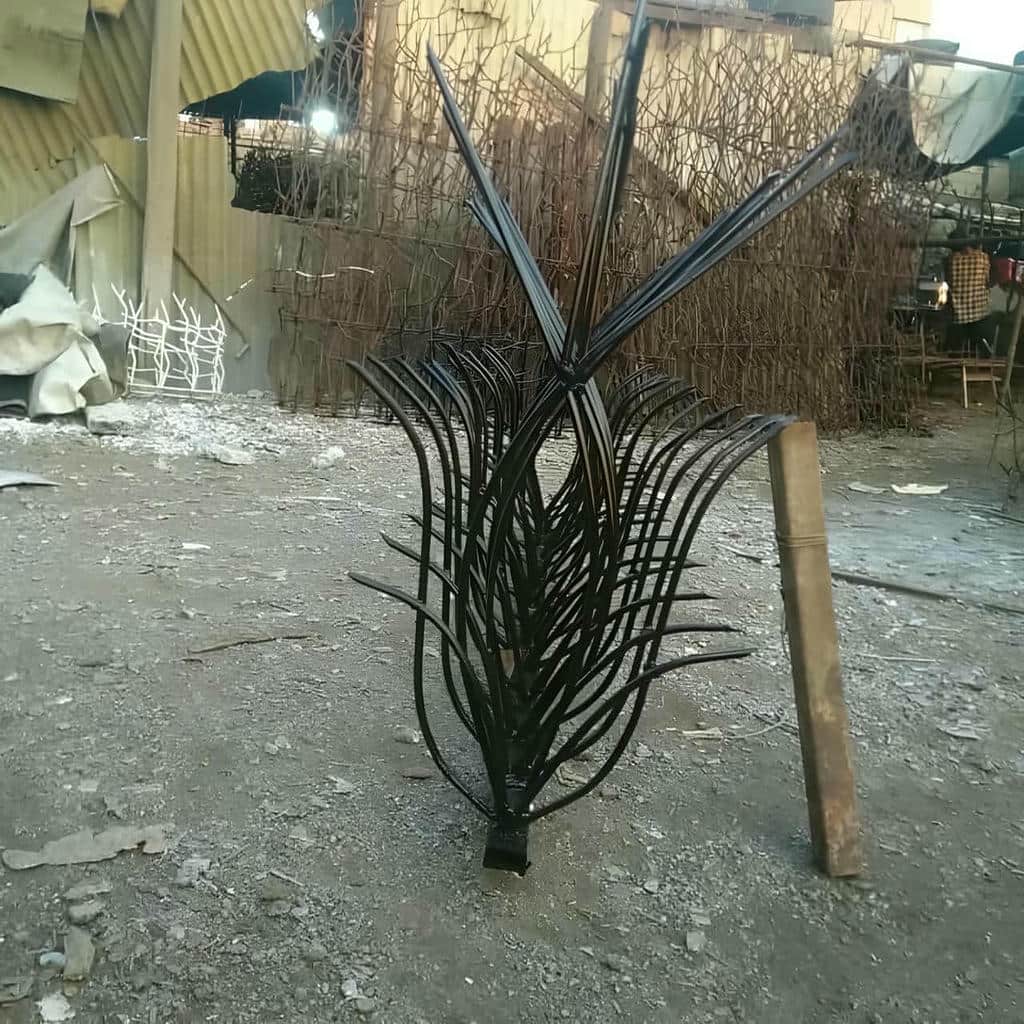 کارخانه حفاظ شاخ گوزنی آهنی دیوار ویلایی در همدان