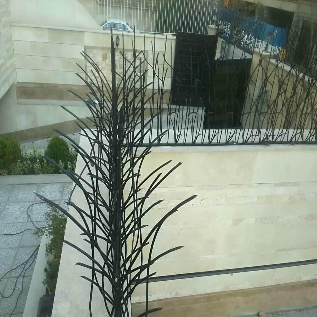 نصب حفاظ شاخ گوزنی رنگ صنعتی در بندر بوشهر