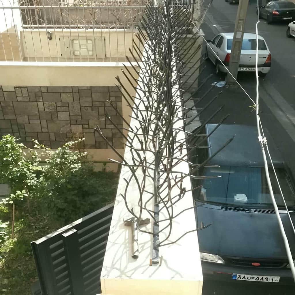 فروش حفاظ شاخ گوزنی آهنی نوع رنگ در سقز