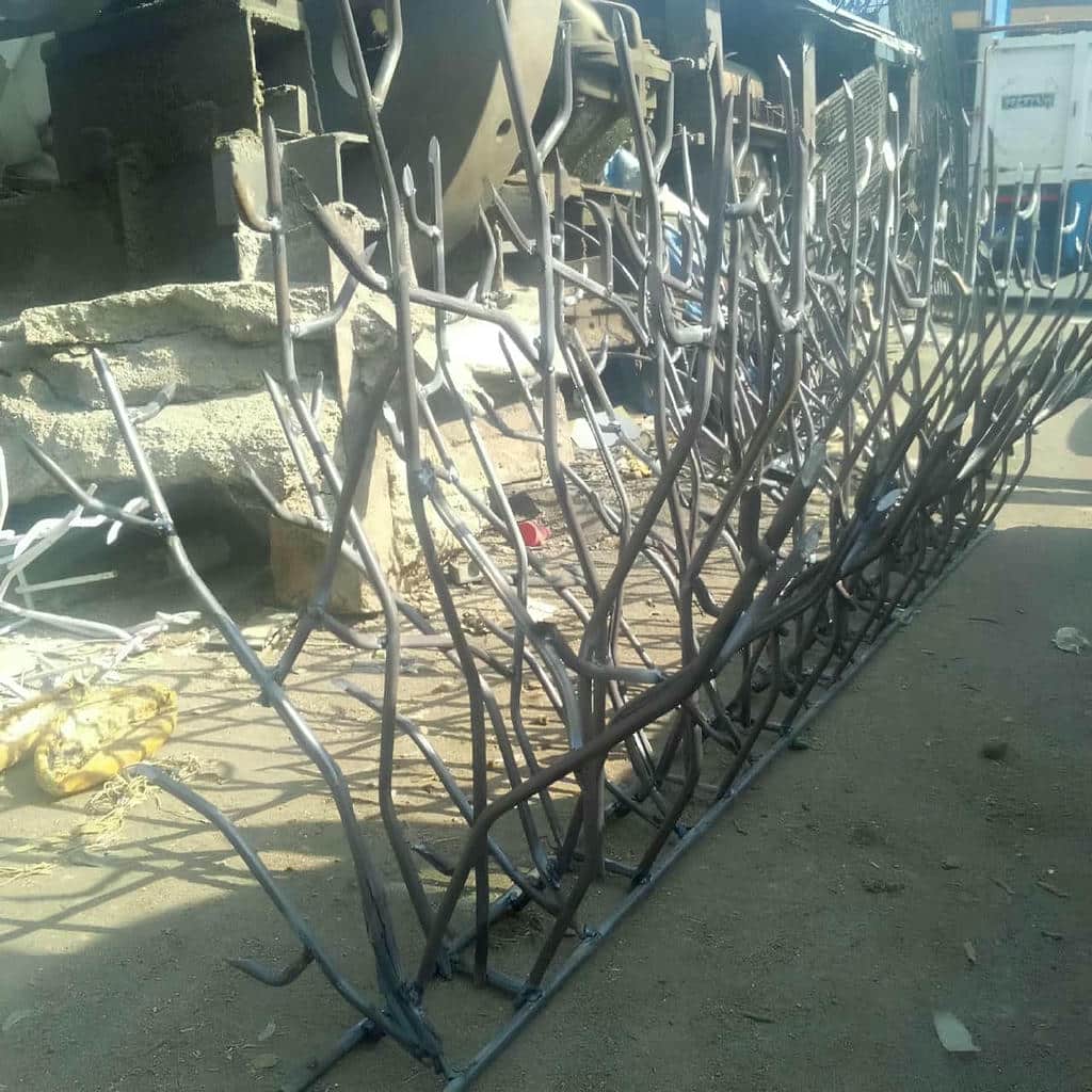 خرید حفاظ شاخ گوزنی آهنی تراکم میانی در یزد