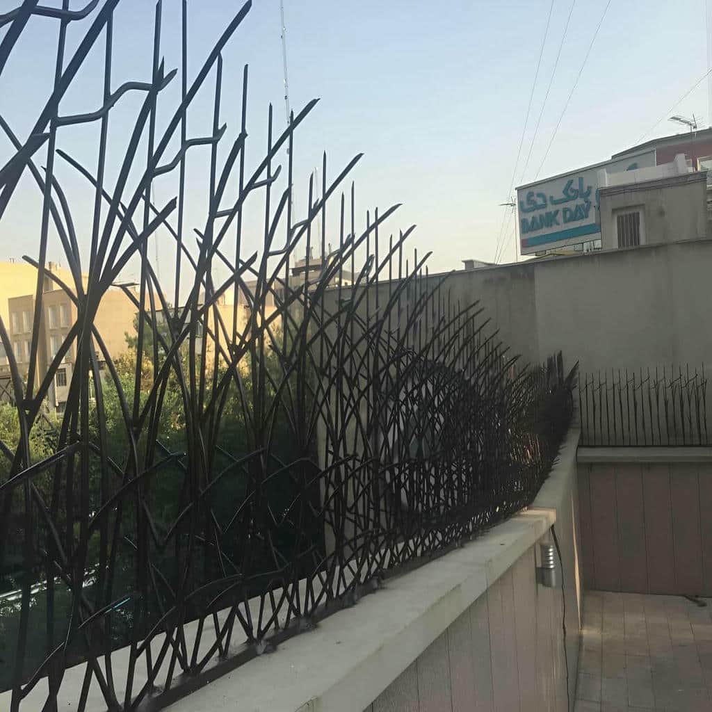 نصب حفاظ شاخ گوزنی آهنی ویلا در کرج