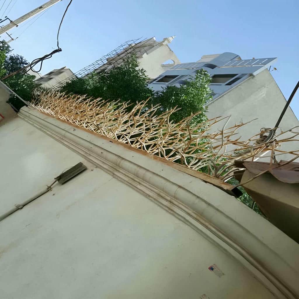 کارخانه حفاظ شاخ گوزنی آهنی دیوار ویلایی در نظرآباد