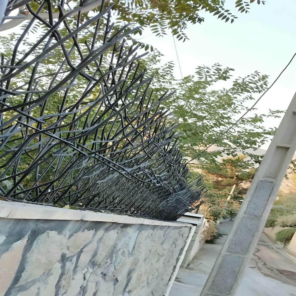حفاظ شاخ گوزنی آهنی در نیشابور