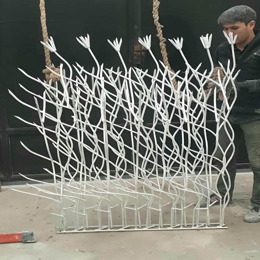 فروش حفاظ شاخ گوزنی آهنی محوطه تجاری در سمنان
