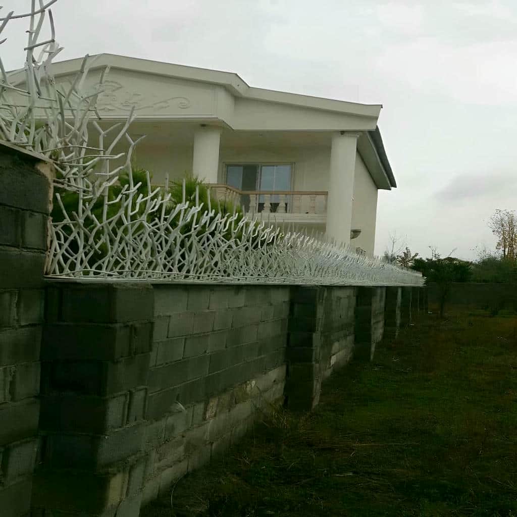 کارخانه حفاظ شاخ گوزنی آهنی دیوار ویلایی در رشت