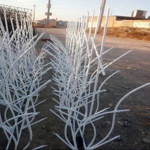 حفاظ شاخ گوزنی آهنی در ساوه