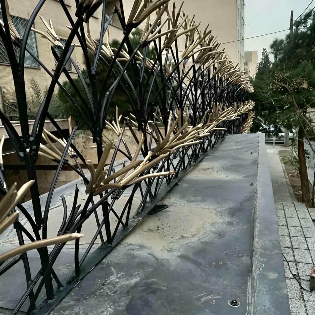 قیمت حفاظ شاخ گوزنی آهنی نمای کلاسیک در قم