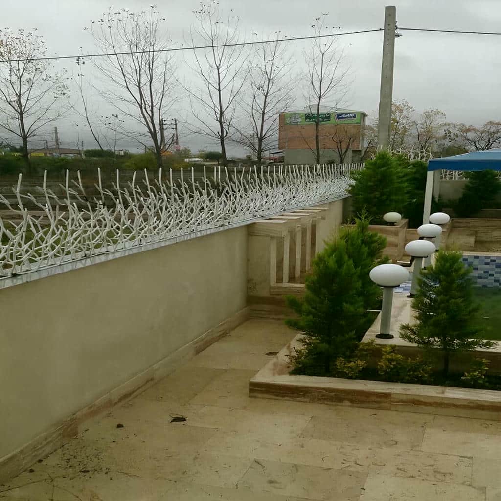 کارخانه حفاظ شاخ گوزنی دیوار ویلایی در استان مازندران