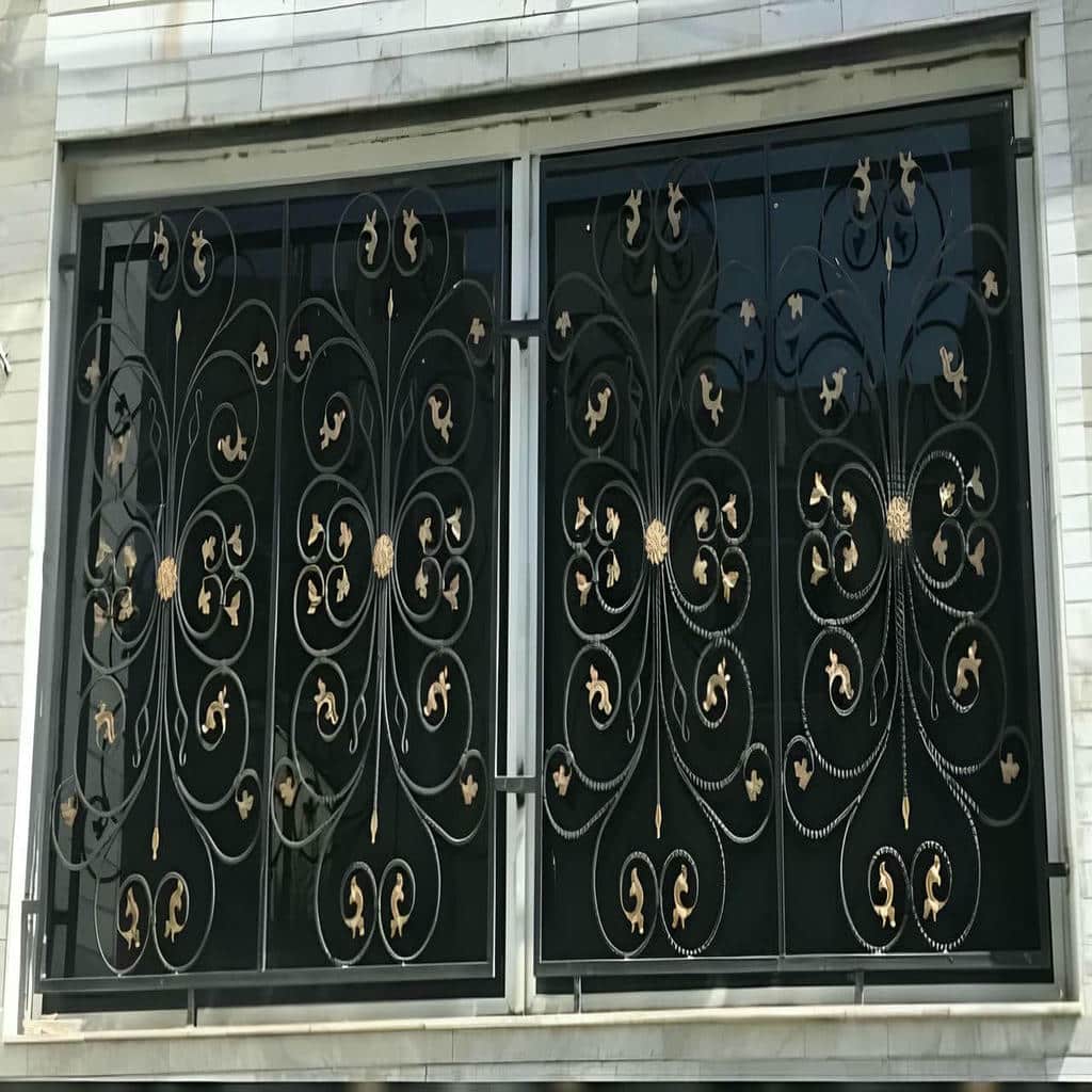 قیمت حفاظ نرده پنجره فرفورژه در آبادان