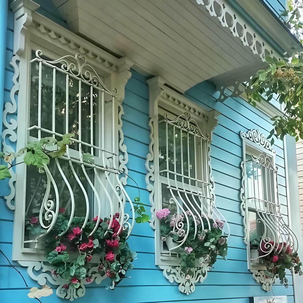 قیمت حفاظ نرده پنجره فرفورژه در خرم آباد