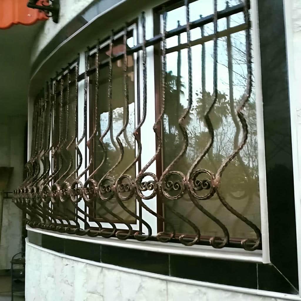 قیمت حفاظ نرده پنجره فرفورژه در ساری