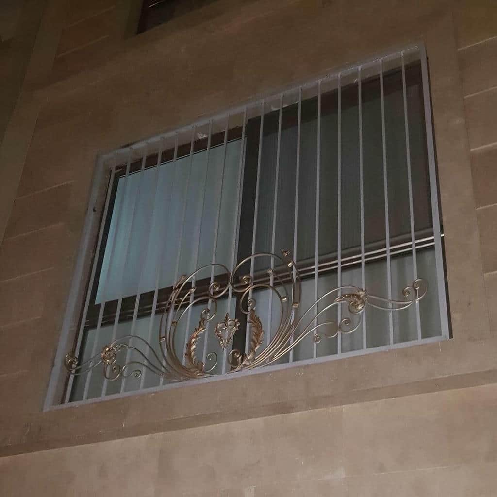 قیمت حفاظ نرده پنجره فرفورژه در کمال شهر