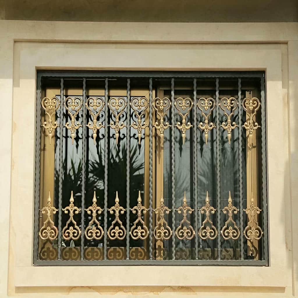 قیمت حفاظ نرده پنجره فرفورژه در کرمانشاه