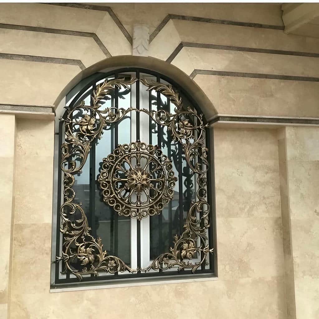 قیمت حفاظ نرده پنجره فرفورژه در آبسرد