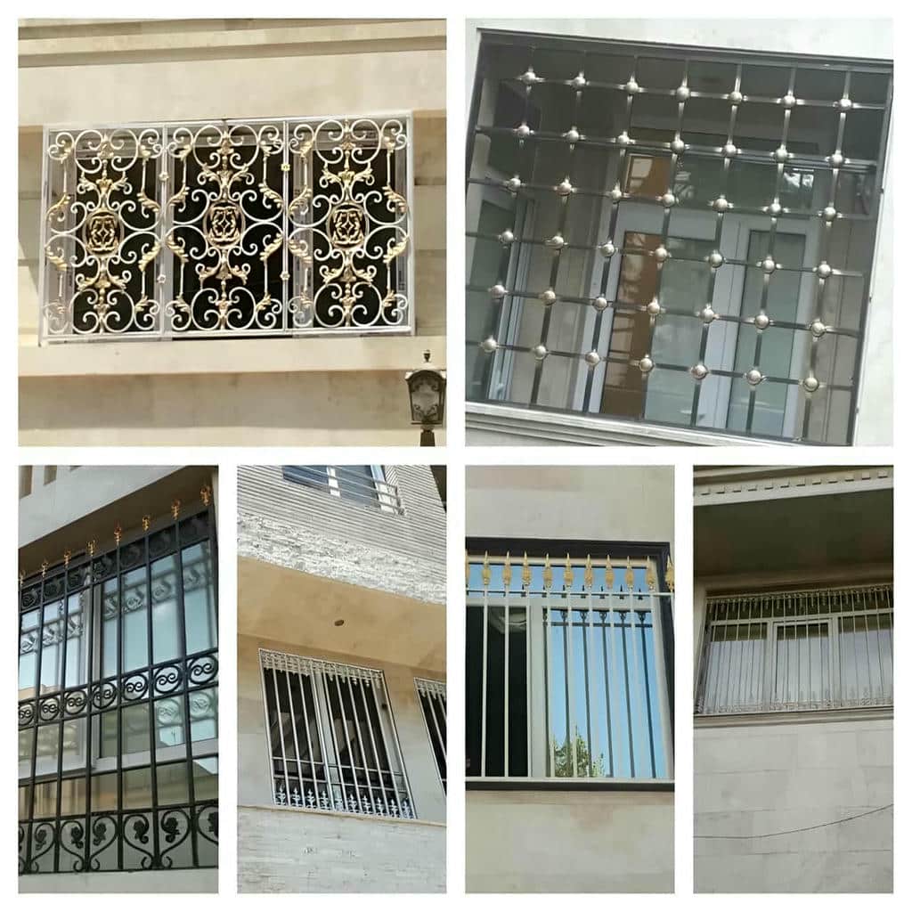 کارخانه حفاظ نرده پنجره بازشو در قائمشهر