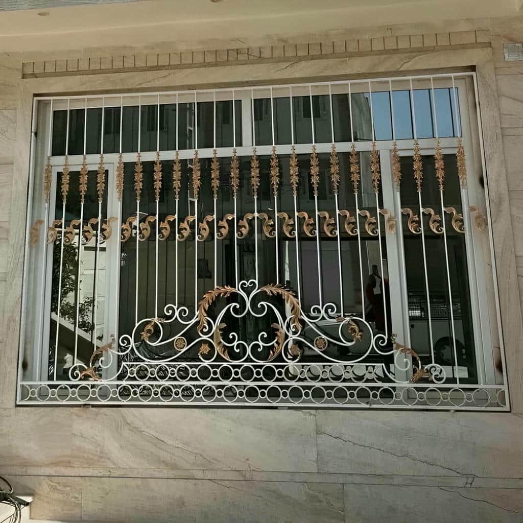 قیمت حفاظ نرده پنجره فرفورژه در رشت