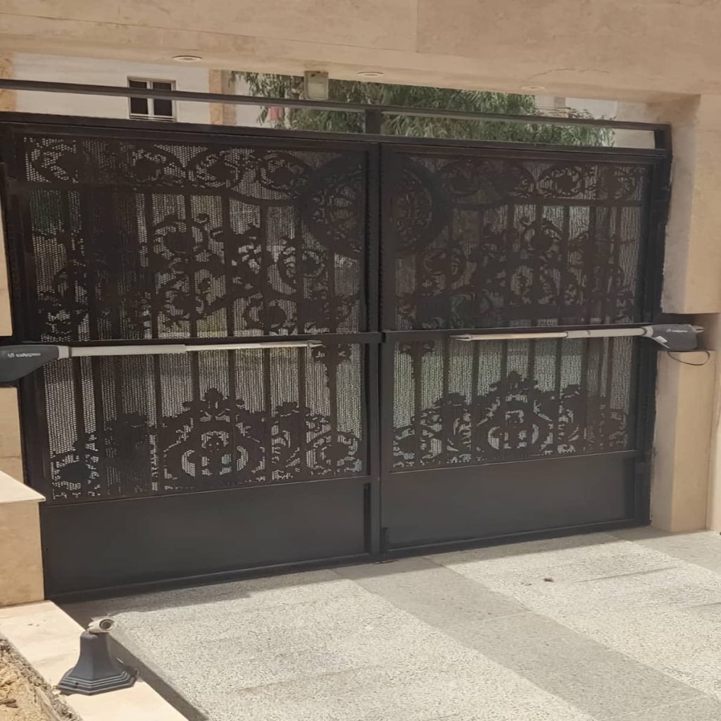 نصب جک درب پارکینگ اتوماتیک ریموت کنترل در کرج