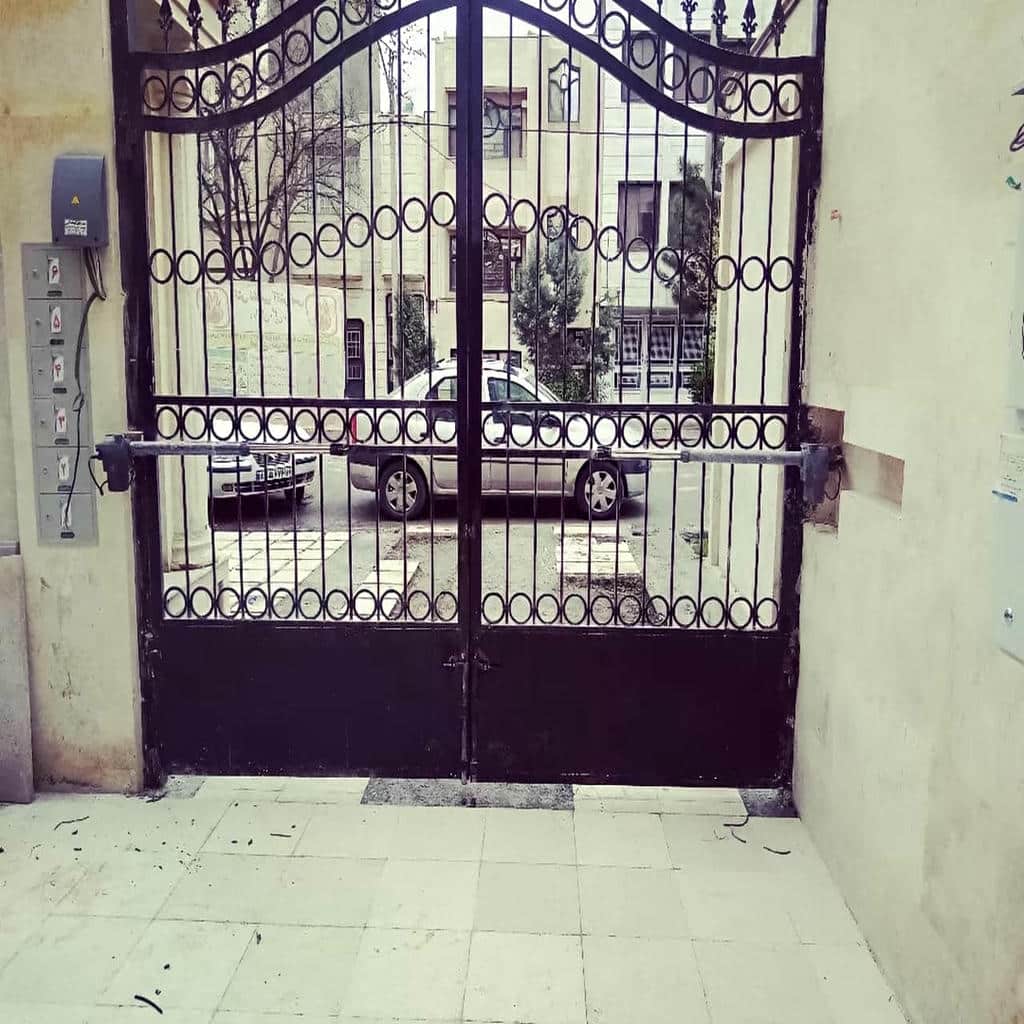 نصب جک درب پارکینگ اتوماتیک ریموت در چالوس