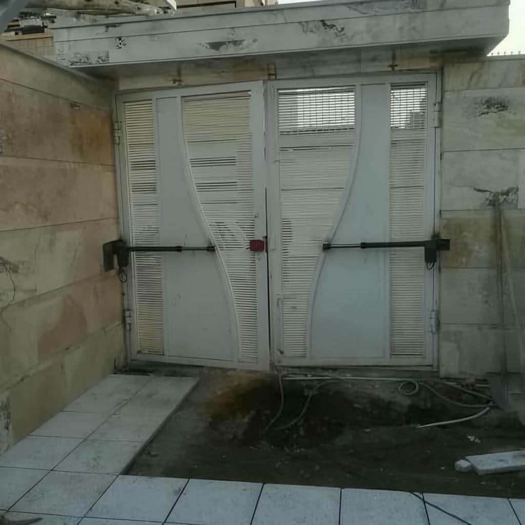 نصب جک درب پارکینگ اتوماتیک موتور درب پارکینگ در اشتهارد