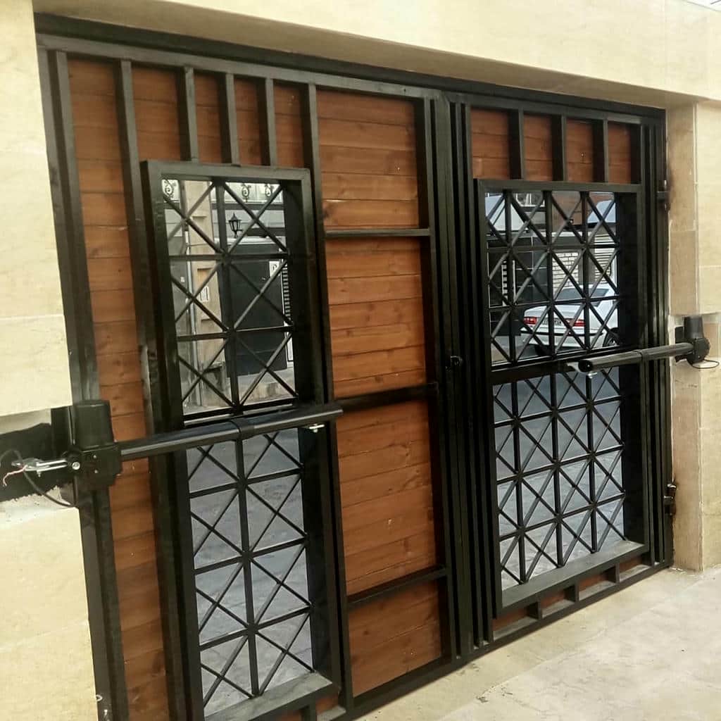 نصب جک درب پارکینگ اتوماتیک ریموت در اراک