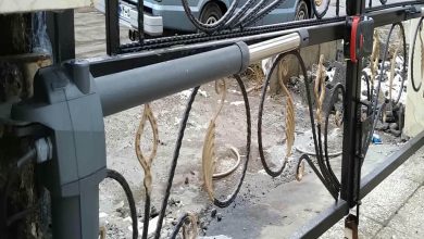 جک درب پارکینگ اتوماتیک در اشتهارد