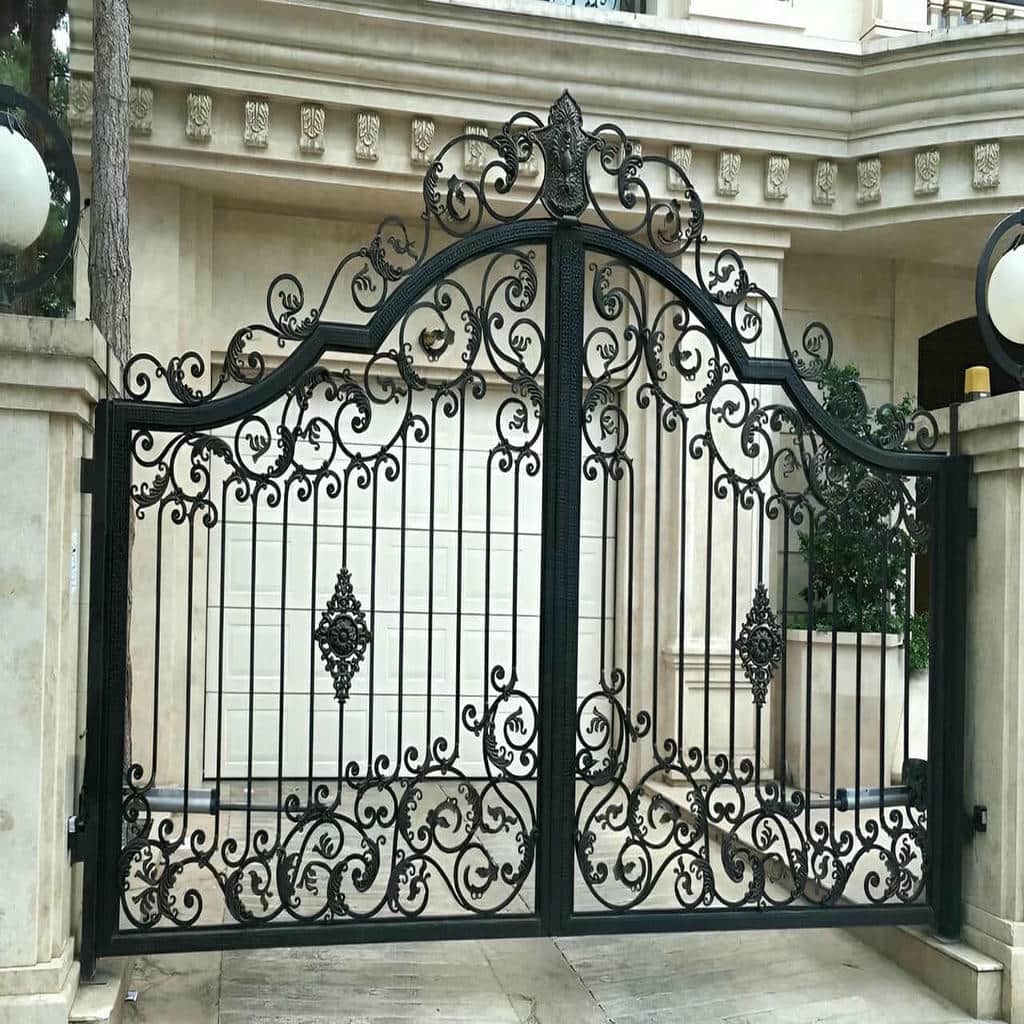 قیمت درب حیاط فرفورژه پارکینگ حیاط در بندرعباس