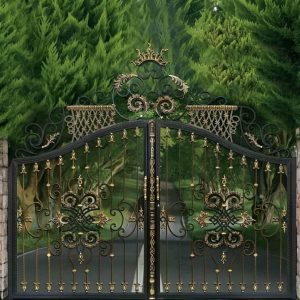 درب حیاط فرفورژه در استان مازندران