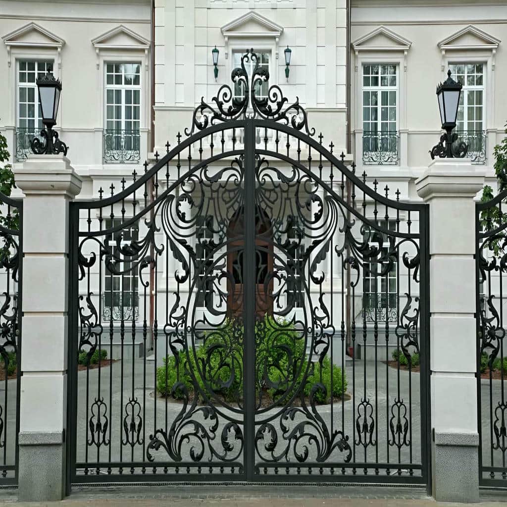 خرید درب حیاط فرفورژه رنگ مقاوم در بندر بوشهر