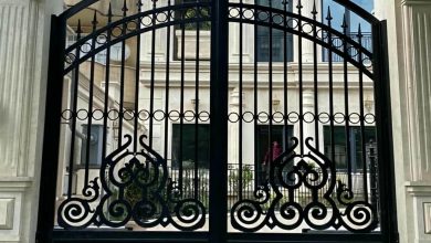 درب حیاط فرفورژه در سیرجان
