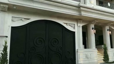 درب حیاط فرفورژه در ملارد