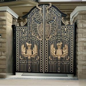 درب حیاط فرفورژه در استان گیلان