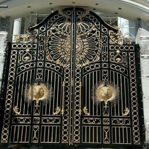 درب حیاط فرفورژه در اراک