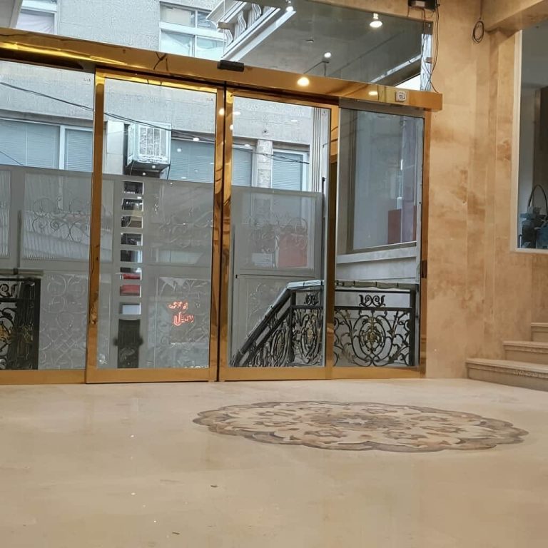 قیمت درب تلسکوپی اتوماتیک شیشه ای