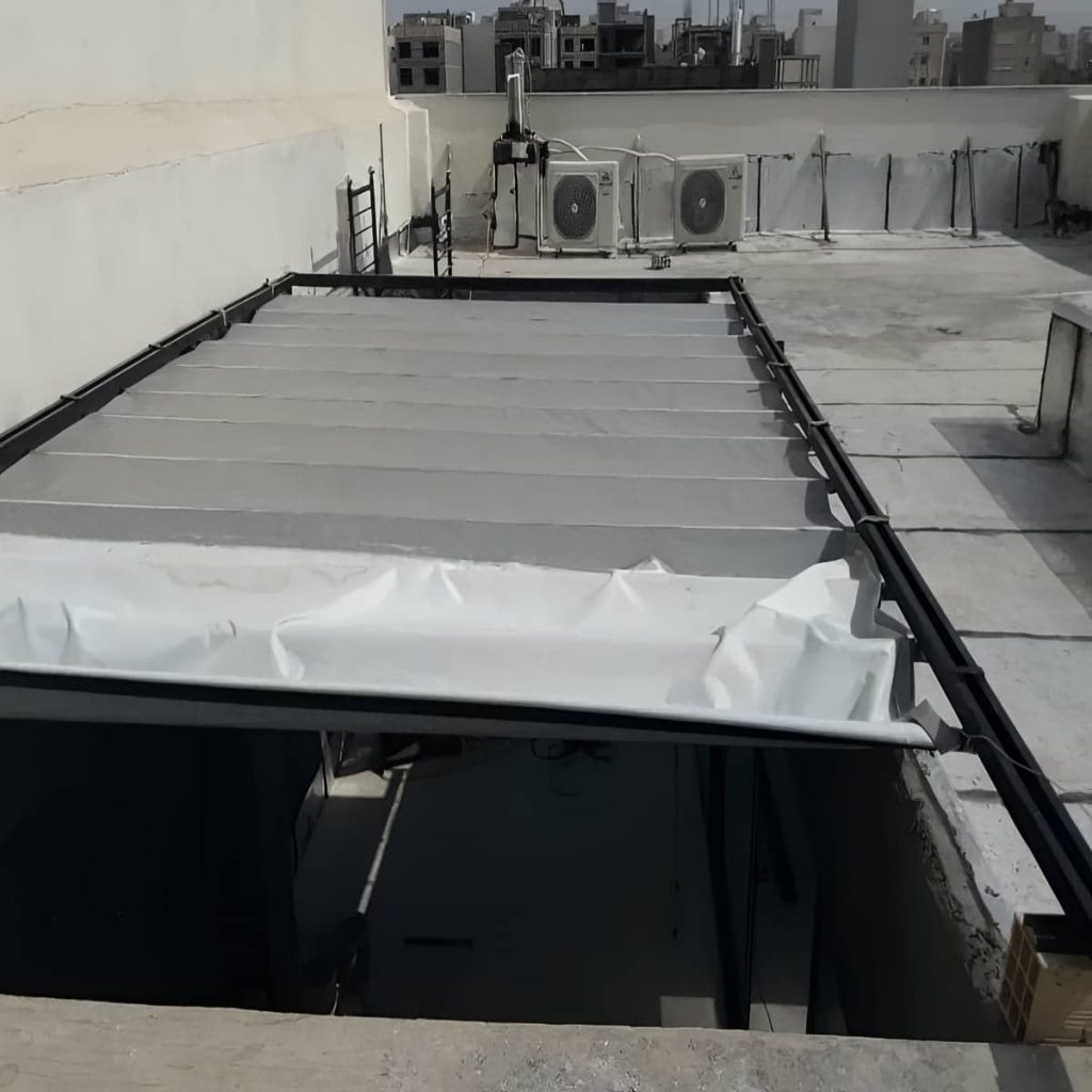 خرید سقف برقی متحرک برای حیاط و تراس