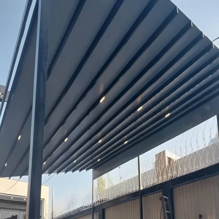 سقف برقی پارکینگ مقاوم