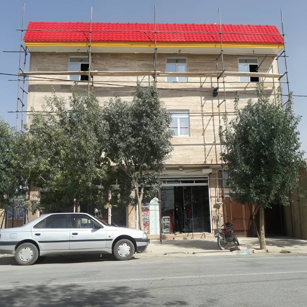ساخت آردواز حیاط با پروفیل مقاوم
