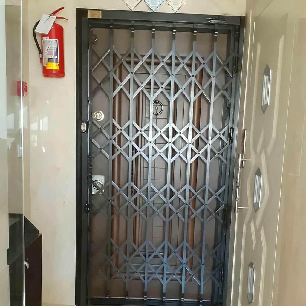 خرید درب ریلی آکاردئونی کم جا
