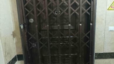 11 مدل درب ریلی آکاردئونی کم جا